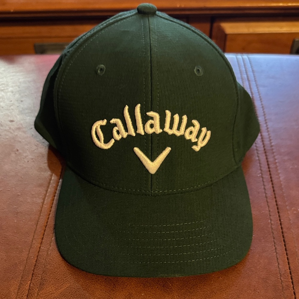 Callaway Dark Green Cap with Logo